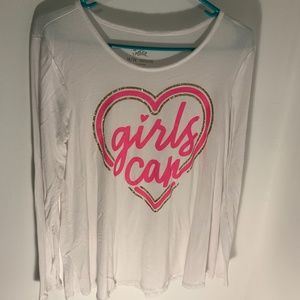 Justice long sleeves shirt